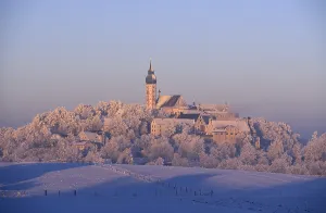 Church Tower Architecture Prints: Monastery of Andechs - Upper Bavaria - Germany