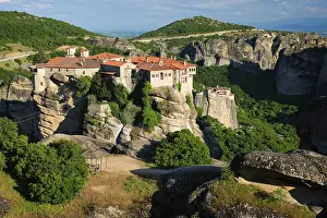Meteora Monastery Prints: Monastery of Varlaam monastery