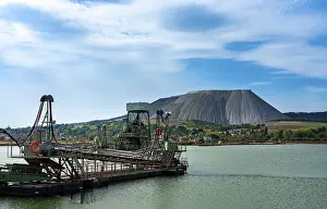 Raw Material Extraction Europe Prints: The Monte Kali tailings pile in Thuringia