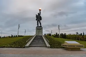 Russian Federation Urban Environment Prints: Monument to the Conquerors of Samotlor
