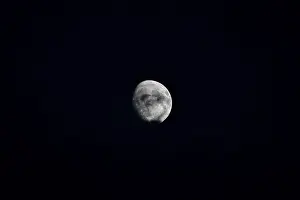 Deserted Central Europe Prints: Moon, Germany