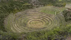 Peru Landscape Prints: Moray, Maras, Peru