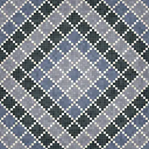 Seamless Vector Pattern Prints: Mosaic tiles background, seamless vector pattern