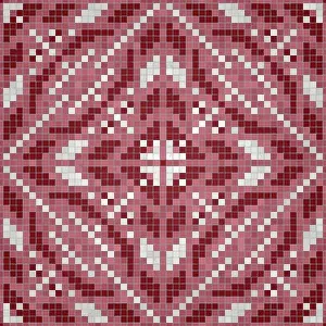 Seamless Vector Pattern Prints: Mosaic tiles background, seamless vector pattern