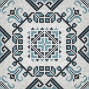 Framed Print : Mosaic Tiles Background Seamless Print Pattern Framed Print : Mosaic Tiles Background Seamless Print Pattern