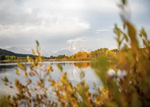 Mount Moran Reflection Prints: Mount Moran reflected in Snake River