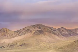 Salar De Surire Chile Prints: Mountains in the evening light