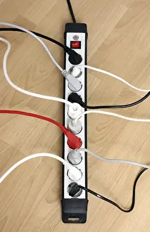 Multiple Outlet Strip Prints: Multiple outlet strip, for connection of multiple electrical devices