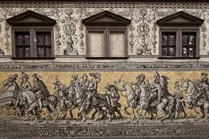 Prints of Mural of the Prince's procession on the facade, Stallhof, Dresden, Saxony, Germany Mural of the Prince's procession on the facade, Stallhof, Dresden, Saxony, Germany Painting Prints: Mural of the Prince's Procession Print, Dresden, Germany