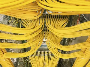 Secure Data Protection Prints: Network cable on a network HUB Network cable on a network HUB