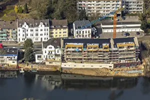 Central European Landscape Shot Prints: New construction project on Kassenberg
