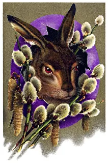 Vintage Easter Print circa 1900