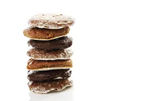 Christmas Biscuits Prints: Nuremberg gingerbread biscuits