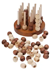 Close Up Studio Shot Prints: Object on white - puzzle game close up