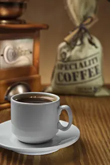 Old Fashioned Coffee Shop Prints: Objects of coffee
