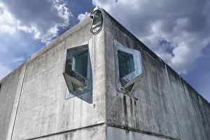 European Justice System Prints: Observation window in the wall of the prison