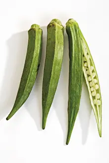 Okra Nutrition Prints: Okra