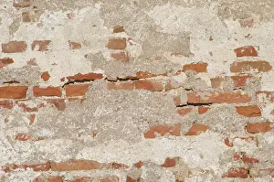 Close Up Architecture Prints: Old brick wall