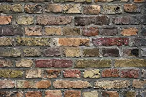 Brick Wall Texture Prints: Old brick wall texture background