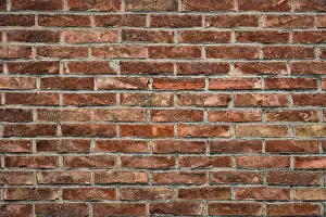 Brick Wall Texture Prints: Old brick wall texture background