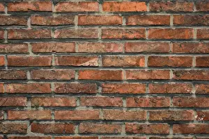 Brick Wall Texture Prints: Old brick wall texture background