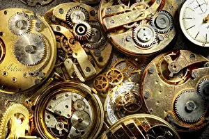 Old Clockwork Germany Prints: Old clockwork, Germany