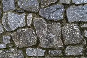 Old Stone Wall Texture Prints: Old grungy stone wall. Texture and Background for your projects and creative work