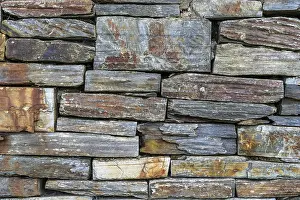 Old Stone Wall Texture Prints: Old grungy stone wall. Texture and Background for your projects and creative work