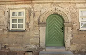 German Educational Institution Prints: The old school from 1653, Eisfeld
