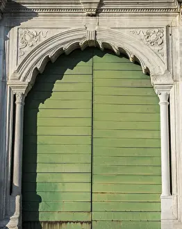 Door Prints: Old Style Door Architecture Print