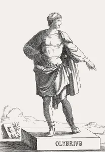 Antique Roman Civilization Prints: Olybrius, Anicius Olybrius Augustus