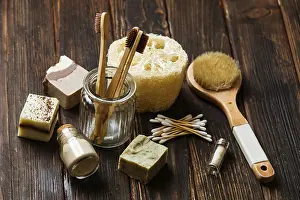 Bamboo Toothbrushes Prints: Organic cosmetics - solid shampoo and soap