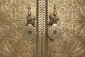 Door Prints: Moroccan Oriental Door Fitting Print