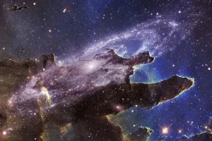 Astronomy Pictures Prints: Deep space. Awesome science fiction render