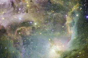 Outer Space Print, a Science Fiction Cosmos Image
