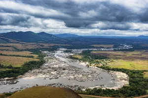 Riverine Landscape Photography Prints: Overlook over the Ogoolle River