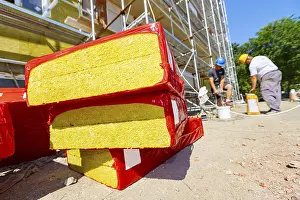 Residential Building Insulation Prints: Packaging of thermal insulation material
