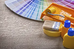 Paint Tools Prints: Paint tools on board
