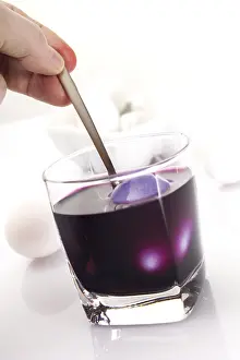 Traditional Easter Food Photography Prints: Painting Easter eggs