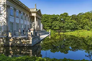 Prints of Palace on the Isle, know as the Baths Palace, in Royal Baths Park, Warsaw, Poland Palace Prints: Palace on the Isle Print, Royal Baths Park, Warsaw, Poland