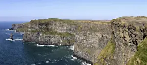 County Clare Landscape Prints: Panoramic view, Cliffs of Moher