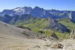 Framed Print : Marmolada Panoramic Print Framed Print : Marmolada Panoramic Print