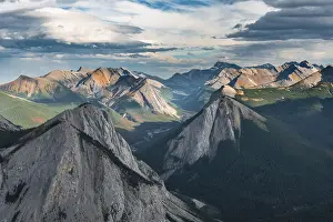 Panoramic Print of Jasper National Park Mountain Landscape
