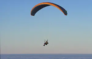 Prints of Paragliding above the clouds Sport Prints: Paragliding Print Above the Clouds