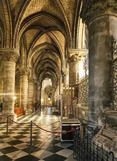 European Religious Landmarks Prints: Paris Cathedral