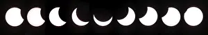 Solar Eclipse Prints: Partial solar eclipse