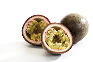 Vitamin Rich Fruit Prints: Passionfruit (Passiflora)