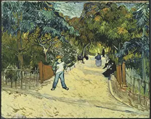 Dutch Painter Biography Prints: Patch of grass (1887), grass patch (1887)
