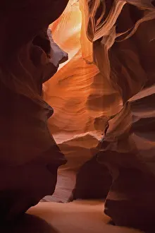 Upper Antelope Canyon Prints: Path through the Upper Antelope Canyon
