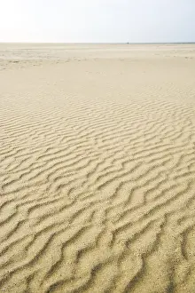 Beach Landscape Photography Prints: Pattern in the sand at the beach
